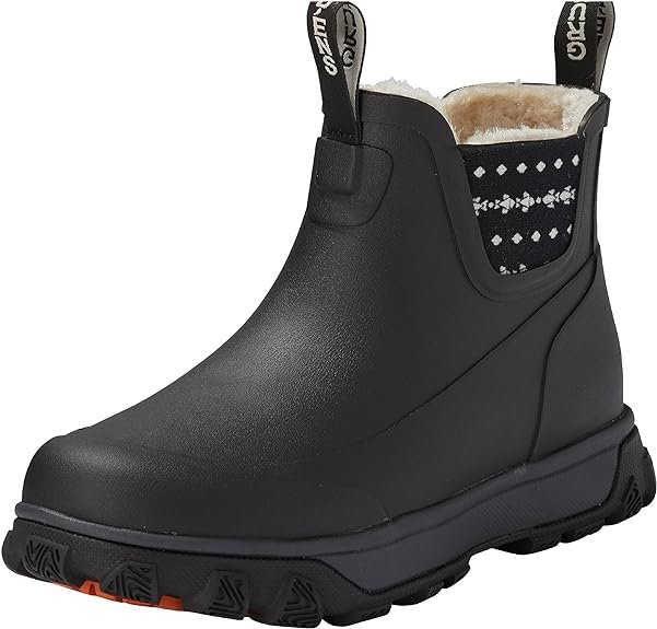 Grundens Women's Deviation Sherpa Ankle Boots - Black — Rogue